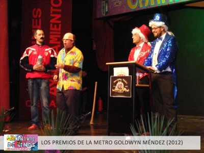 LOS PREMIOS DE LA METRO GOLDWYN MÉNDEZ (2012).